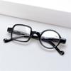 Retro Leopard Asymmetrical Round,Square Reading Glasses Women  Presbyopia Glasses Hyperopia Eyeglasses for Elder 1.0 ~ 3.5