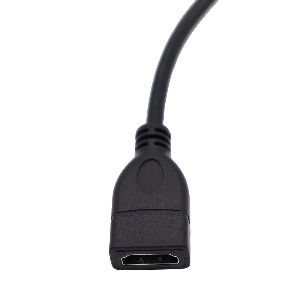 ViViSun Высокоскоростной Мини HDMI - HDMI Переходной Кабель HDMI Тип A Женский - HDMI Тип C Мужской Тип Позолоченный Разъем Высокоскоростная Передача Данных