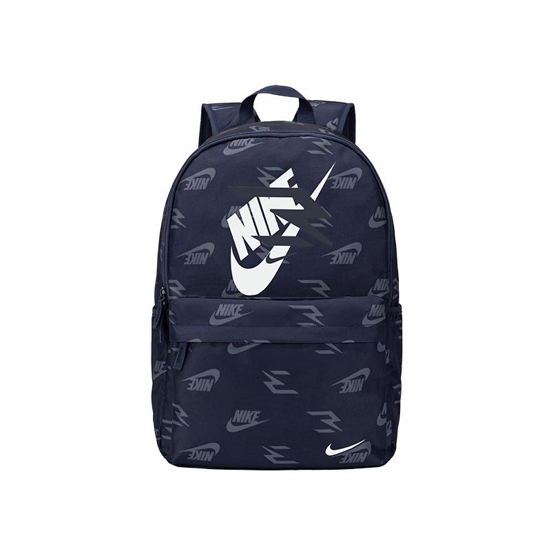 Nike 20L Large Capacity Full Print Casual Versatile Backpack Men Backpack Indigo N32613012GS-012