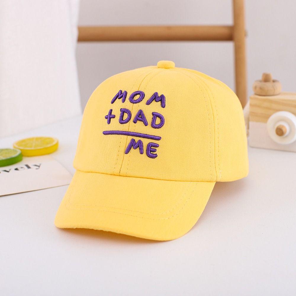 Cute Children's Cap Adjustable Kids Baseball Hats Fashion Sunscreen Hats  For Boys Girls
