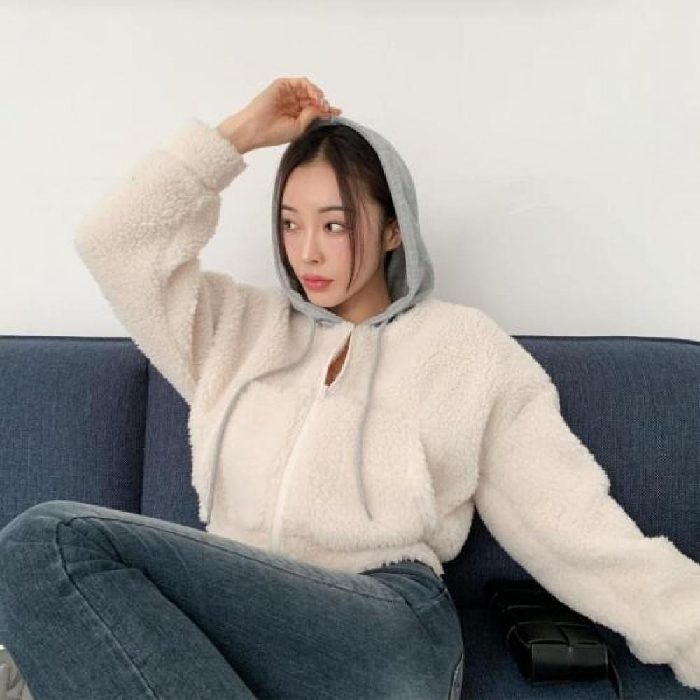 New ArrivalS Open Run Women S Winter Jacket Hoodie Fuzzy