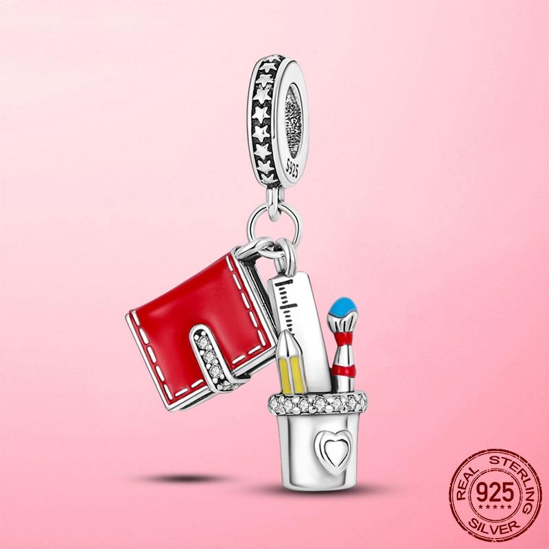 Медь Спорт Любовь Йога Авто Мотоцикл Подвеска Шарм Бусины Шармы Бусины Шармы Аутентичные Аксессуары Браслеты Аутентичная медь Изготовление украшений