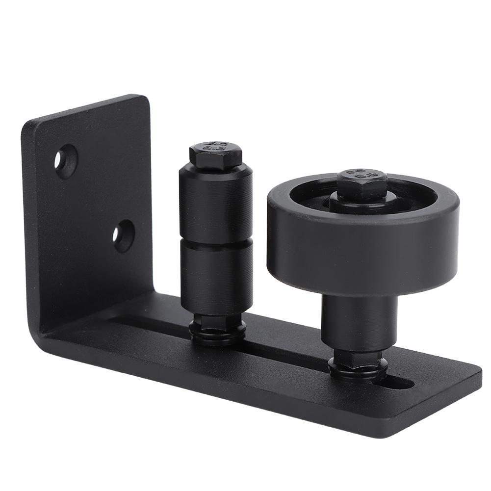 Регулируемая направляющая пола из углеродистой стали для раздвижной двери амбара(Двойной валик с маленьким валиком)