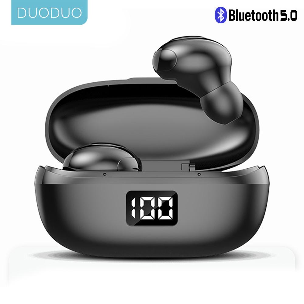 Беспроводная гарнитура с микрофоном Bluetooth 5.0 Наушники Стереогарнитура Наушники с шумоподавлением Водонепроницаемые спортивные наушники