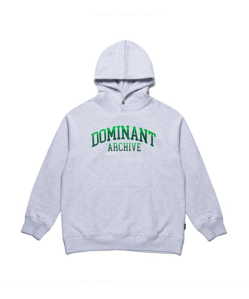 Худи оверсайз Design Archive Club_Серый