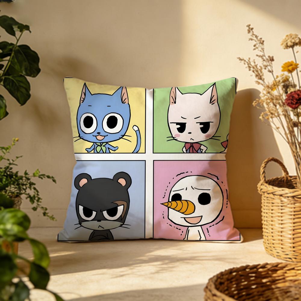 Trendy FFAIRY TAILed Cushion Cover Versatile DoubleSided Pillow Case Fit for Sofa Bed Car Daily Decor