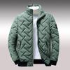 Мужская верхняя одежда, осенне-зимняя новая хлопковая куртка со стоячим воротником, теплая куртка