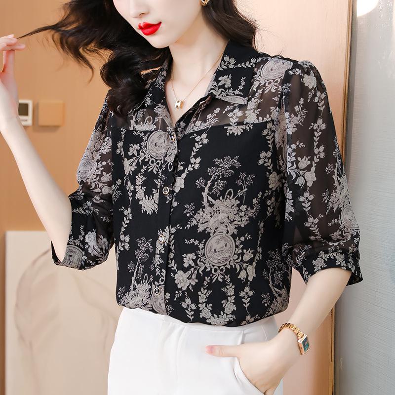 Рубашка летней шикарной женской моды 2023 года – модные, элегантные и стильные топы для женщин