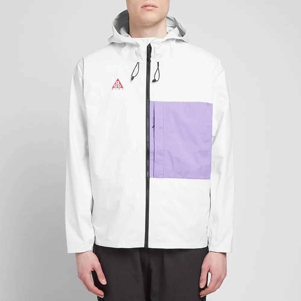 Nike ACG Outdoor Повседневная ветровка Мужские куртки Белые BQ7340-121