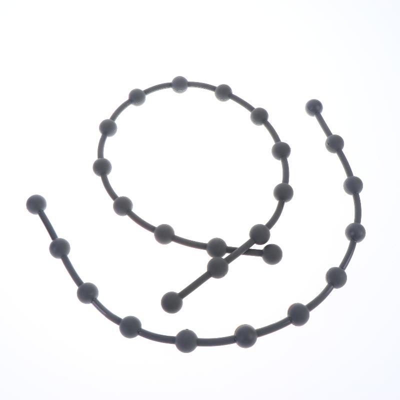 Milk Air Hose Guide Fixed Part For GEA Milking Cluster Posiball Chain 12 15 Beads Sturdy Replacement Dairy Farm Scene