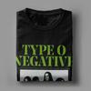 Мужская футболка Type O Negative Funny Cotton Tees с коротким рукавом и круглым вырезом, летние топы