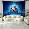 Toronto Blue Jays Logo Wall Tapestry Aesthetic Wall Hanging Printed Fabric Blanket Decorative Tapestries for Bedroom Living Room Home Decor