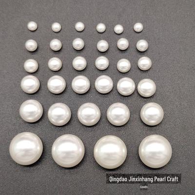 Корейские блестящие жемчужные бусины: Полукруглые серьги и шпильки своими руками