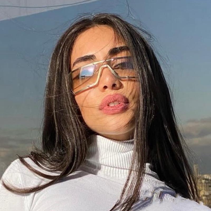 Квадратные женские солнцезащитные очки Винтажные прямоугольные линзы Женские очки от солнца Мужские Ретро Очки Солнцезащитные очки с будущими технологиями Очки