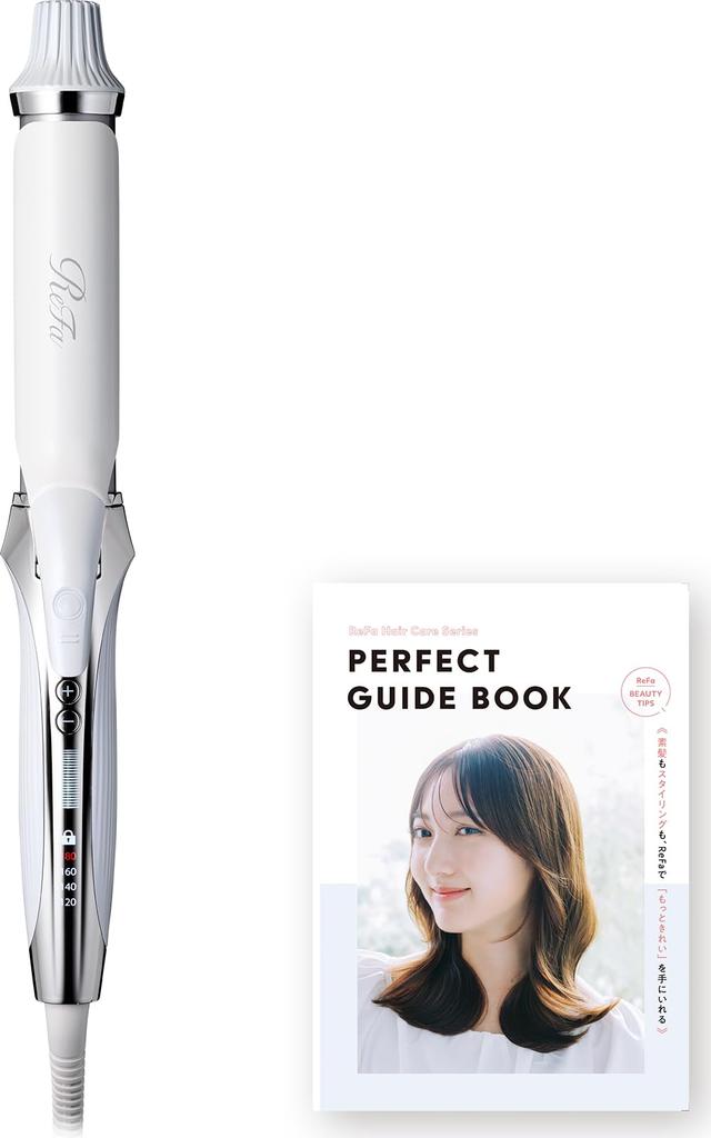 Store ReFa Curl Iron Pro 32mm ReFa CURL IRON PRO32mm White Guidebook Included Curling Iron Shiny Shiny No Damage Present Gift Overseas Compatible Iron