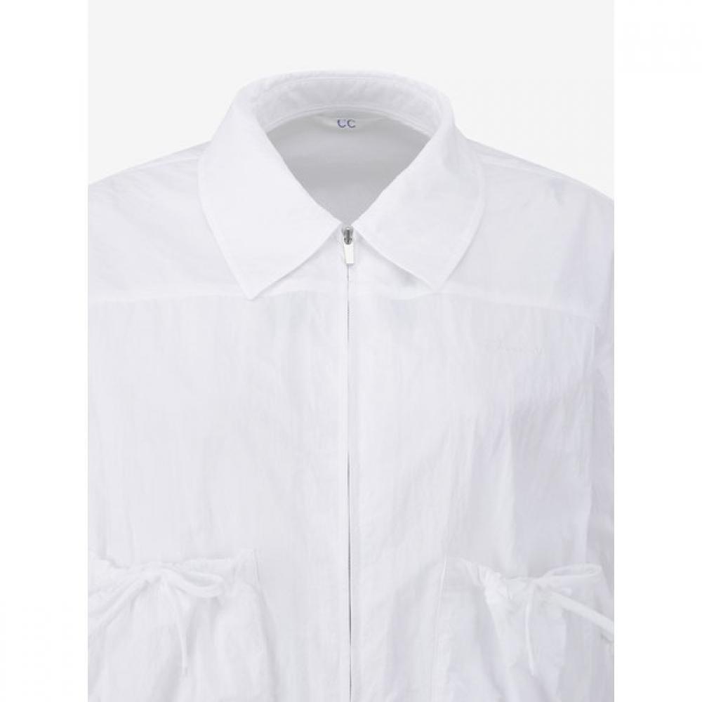 Cc Collect Pocket Ribbon Crop Blouson Jumper C252msj034