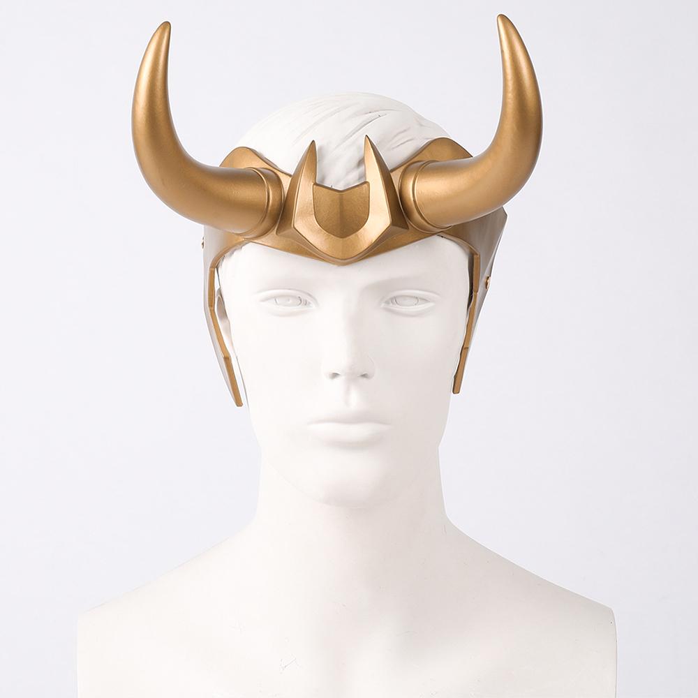 Bulex Lady LOKI Mask Superhero Sylvie Movie Cosplay Costume PVC Adult Helmet Props Halloween Women Mask Accessories Props