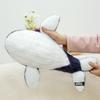 Новая кукла-кит, декоративная подушка, плюшевая игрушка синий кит, кукла морское животное, тряпичная кукла-рыба, подарок