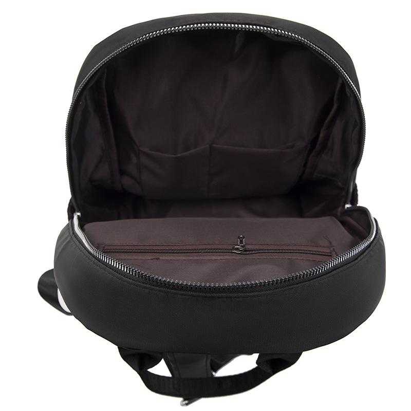 Женский рюкзак из ткани Оксфорд с вышивкой, женский, легкий, водонепроницаемый, большой емкости, двойного назначения, студенческая сумка через плечо