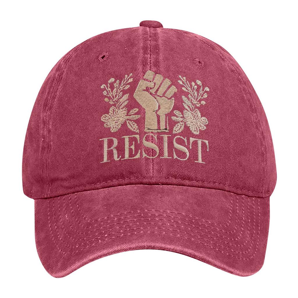 Cap Mens Womens Print Distressed Adjustable Sun Hat Cotton Funny Hats