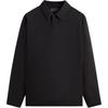 Черные мужские топы-поло 101 Kayson Snap Front KHM031919-001