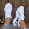 2025 Spring and Autumn Fashion New White Shoes Mesh Surface Breathable Sports Shoes Retro Sneakers