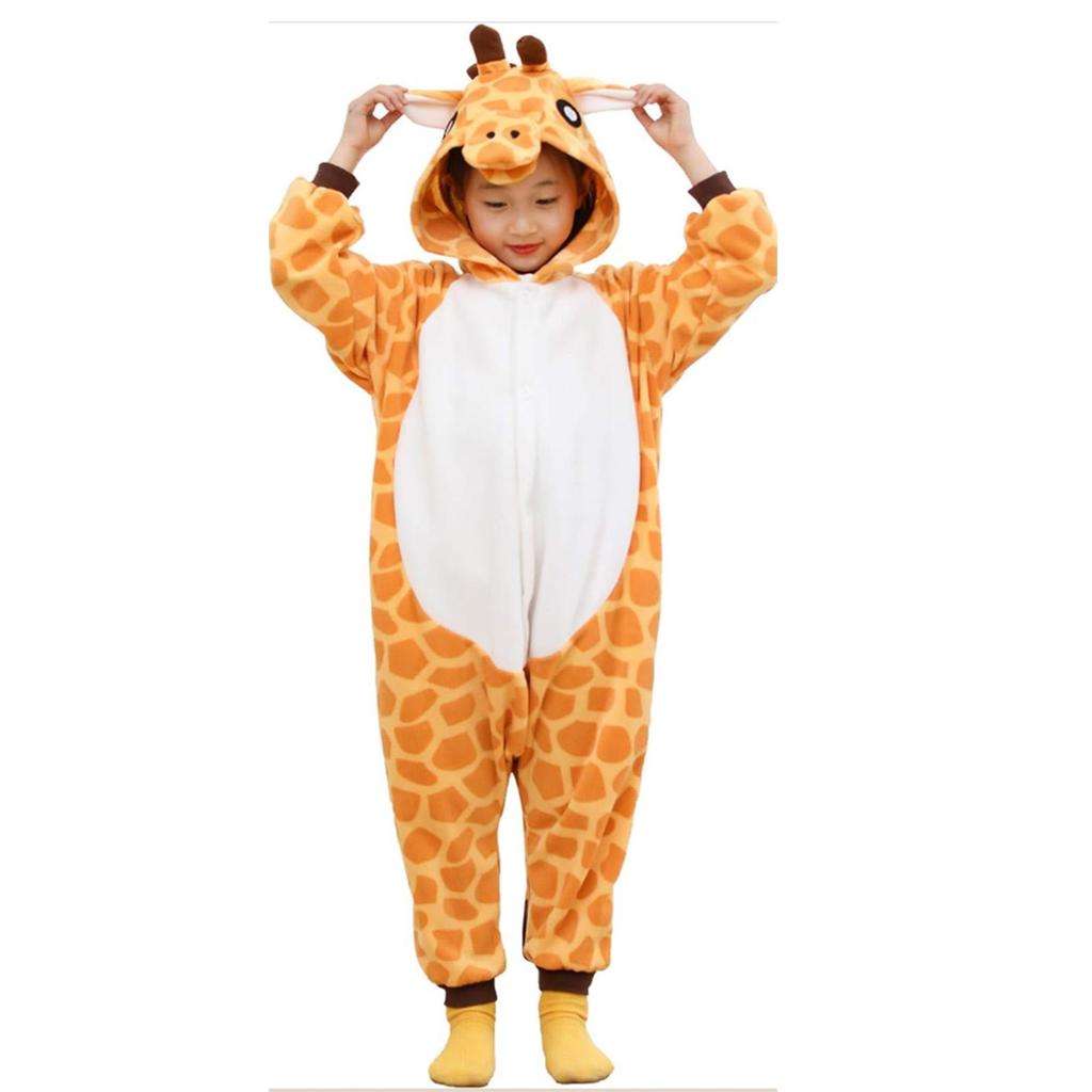Детская пижама-кигуруми с животными, костюм для косплея, одежда для сна на Хэллоуин