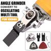 New Universal Angle Grinder Head Kit To Cordless Oscillating Multi Tool Conversion Tool Woodworking Adapter for 100mm Angle