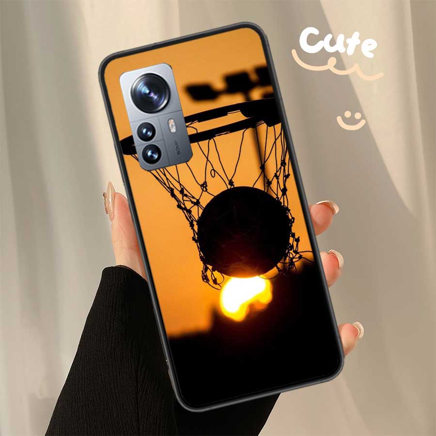 Чехол для телефона с баскетбольным принтом для Xiaomi Poco X7 X6 X5 X4 X3 GT NFC M4 M5 Pro 5G M3 Mi F6 F5 F4 F3 F2 F1 Capa Coque TPU Чехол Прозрачный Fund