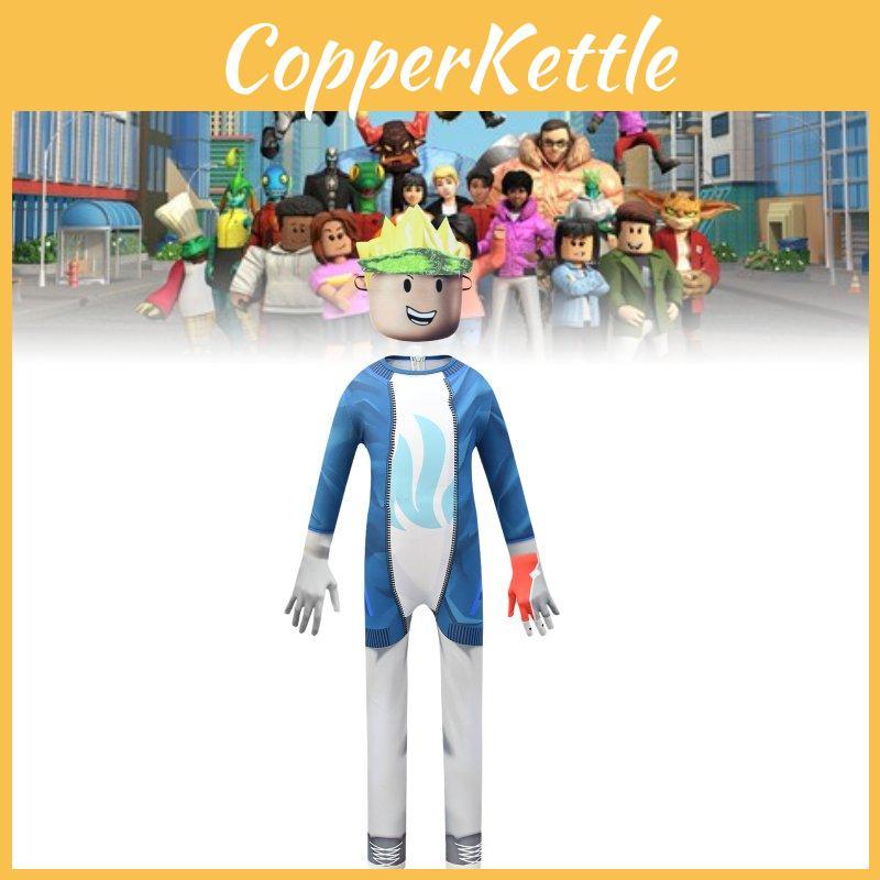 Модный детский комбинезон Pocket Devs Roblox из мягкой ткани, идеально подходит для костюмов на Хэллоуин и косплей