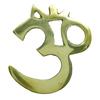 Car Dashboard Hanging Traditional Om Design Metal Wall Hanging Office Decor