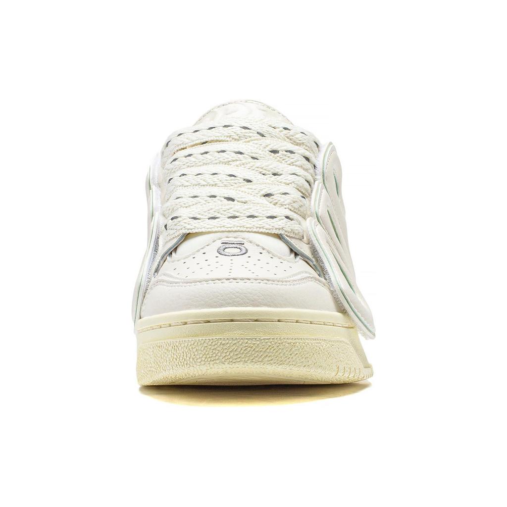 Баскетбольные кроссовки Li Ning Bad5 Odr Sta Collaboration с толстой подошвой, амортизирующие, нескользящие, низкие, женские, кроссовки Off-White ABCT064-1