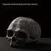 Аквариумный декоративный череп на тему амфибий, АБС-смола, пещера-укрытие для рептилий для террариумов и вивариев