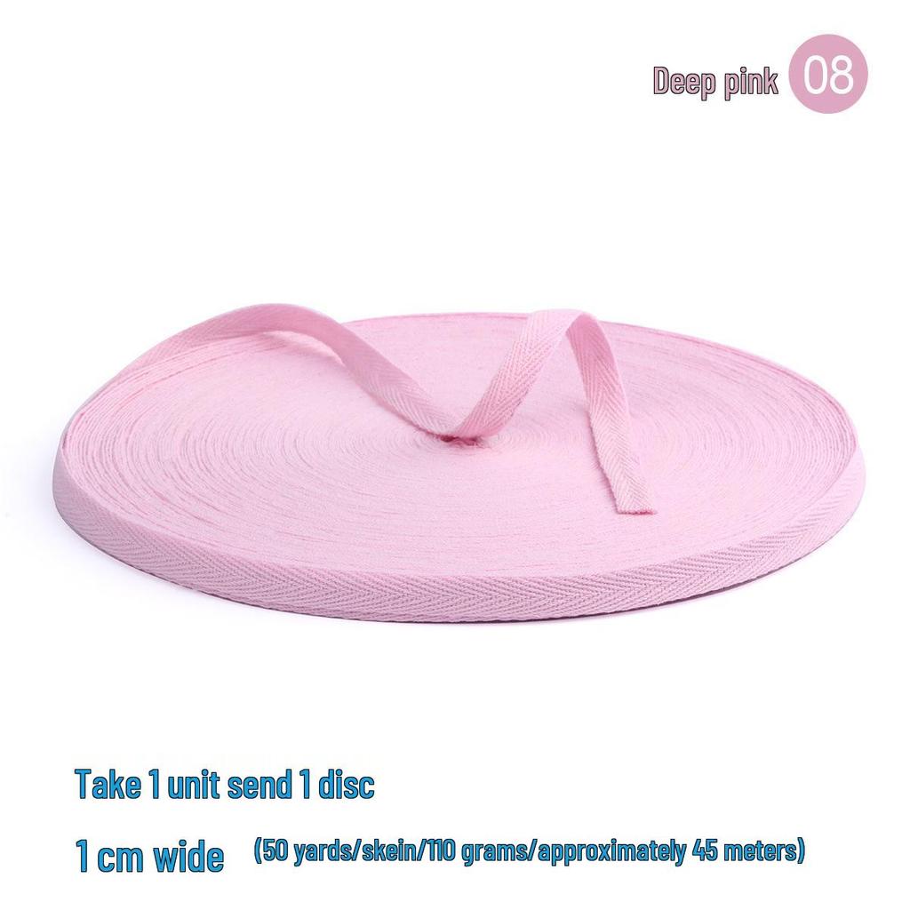 1 см Красно-фиолетовая хлопковая лента «елочка»: Праздничная окантовка и полная окантовка тесьмой