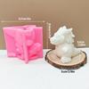 High Temperature Resistant Silicone Dinosaur Scented Candle Mold Perfect For Crafting Unique Scented Candle