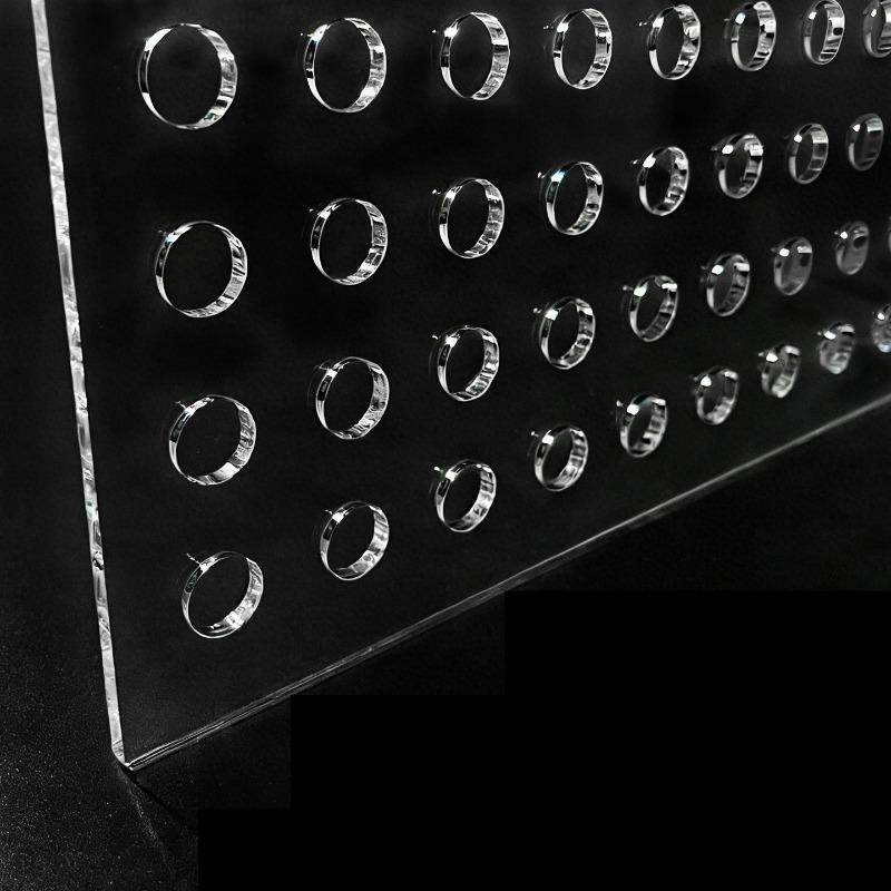 Handmade DIY Special Acrylic Perforated Board White PP Organic Glass Perforated Board Model Making Storage Partition Board Tool Display Storage Rack