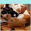 Plush Dog Cute Toy Cartoon Stuffed Doll Sleep Room Sofa Decoration Gift Kids