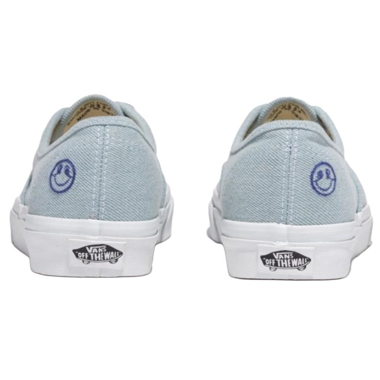 Vans Authentic Series Trendy Comfortable Durable Low-Top Canvas Shoes Unisex Sneakers Blue VN000BW5LNV1