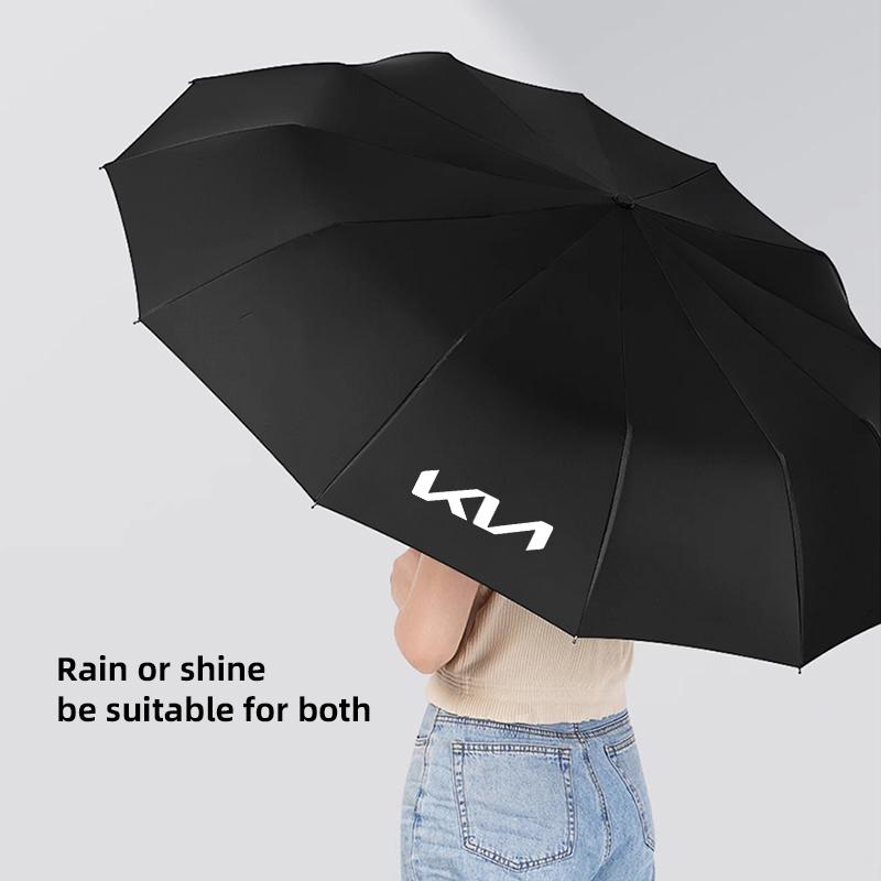 AANK1 Car Stainless Steel Insulated Cup Auto Folding Umbrella For Kia Sportage Seltos Sorento Carnival Rio Borrego Ceed Forte K3 K4 K5