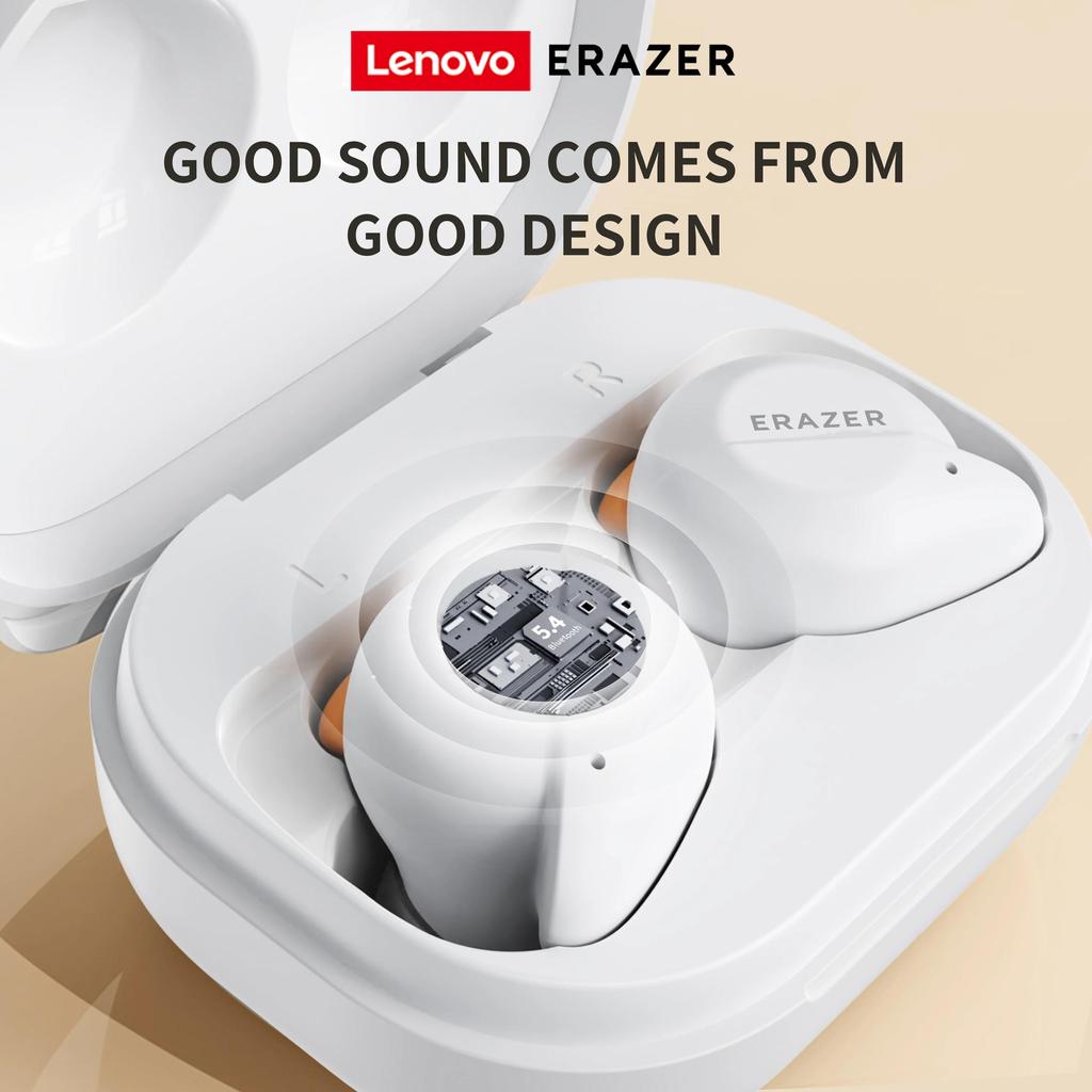 Lenovo ERAZER XT91 TWS Wireless Headmallphones Bluetooth 5.4 Earbuds Sport Earphone HIFI Sound Quality Noise Reduction with Mic