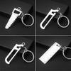Simulation Mini Caliper Key Chain Movable Wrench Key Chain Screwdriver Tool Pendant Tide Man Car Key Chain Men's Keychains Keyrings