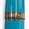 Great MONTBLANC Ballpoint pen Maria Callas Special Edition turquoise blue Used