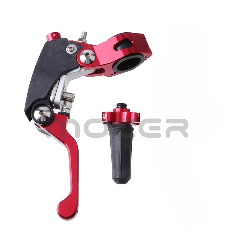Racing CNC Aluminum Foldable 360 Clutch Brake Levers Handle Save Effort For CR CRF YZF EXC Bosuer Kayo T2 T4 T6 K2 K6 K6R KT250