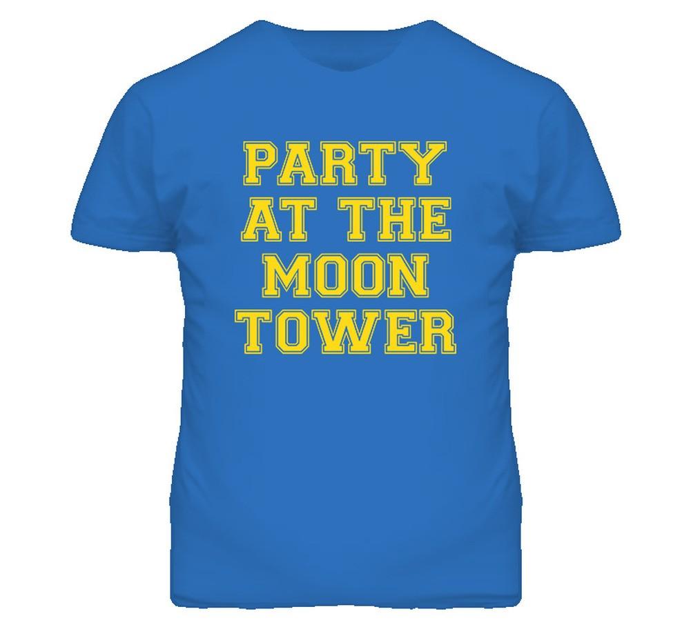 Dazed And Confused Party Moon Tower Movie T Shirt