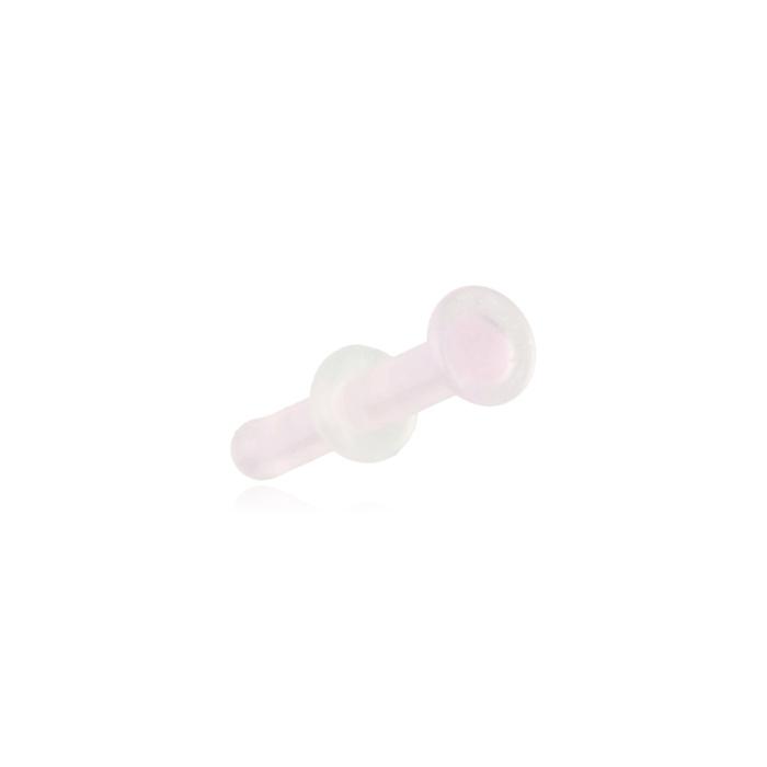 Glass Retainer With O-Ring - Light Pink - Rz-009 1.0/10