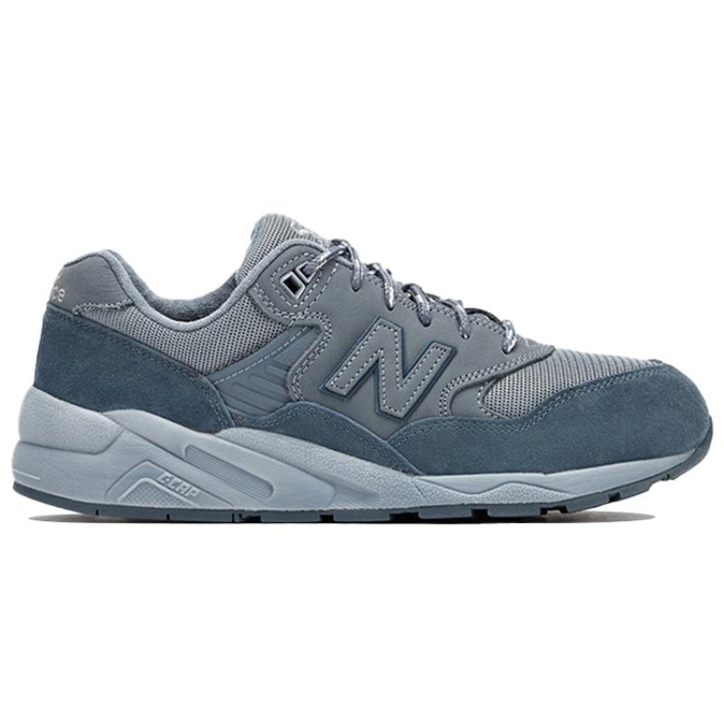 New Balance Серия 580 Нескользящие Дышащие Низкие Ретро Синие Кроссовки CMT580OC