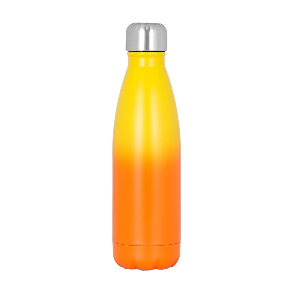 New Gradual Change Coke Cup Large Capacity High Value Portable Stainless Steel Coke Bottle Sports Water Cup Thermos Cup