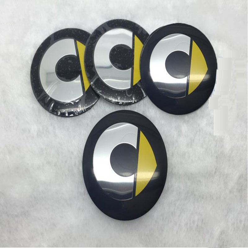 4pcs Car 565mm Styling Aluminum Car Wheel Center Hub Cap Stickers Smart For