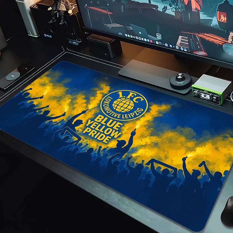 Lokomotive Leipzig Mouse Pad Large Gaming Table Cushion Non-slip Laptop Tablet Big Mousepad XXL Mat Mini PC Playmat With Lock edge_xia