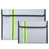 Fireproof Collection Zippered with Reflective Disaster Fireproof Storage Document Storage Valuables for Home and Office Use ELECTRO-WEIDEWORLD Bag,